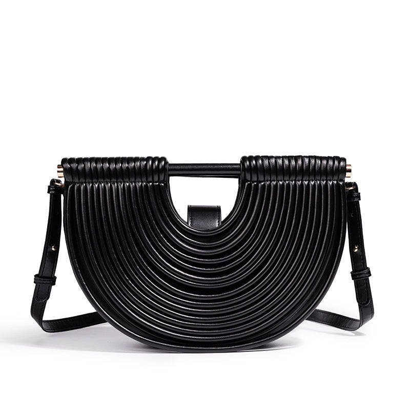 Structured Half-Circle Handbag Acalora