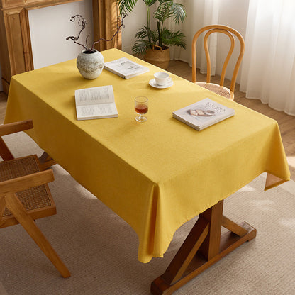 Elegant Soft Fabric Dining Tablecloth