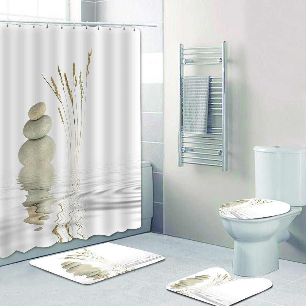 Artistic Floral Shower Curtain