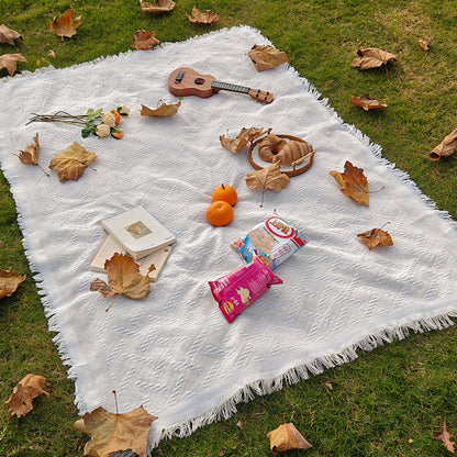 Cozy Woven Picnic Blanket