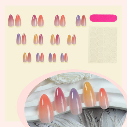 Ombre Nail Art Set with Elegant Gradient Design Acalora