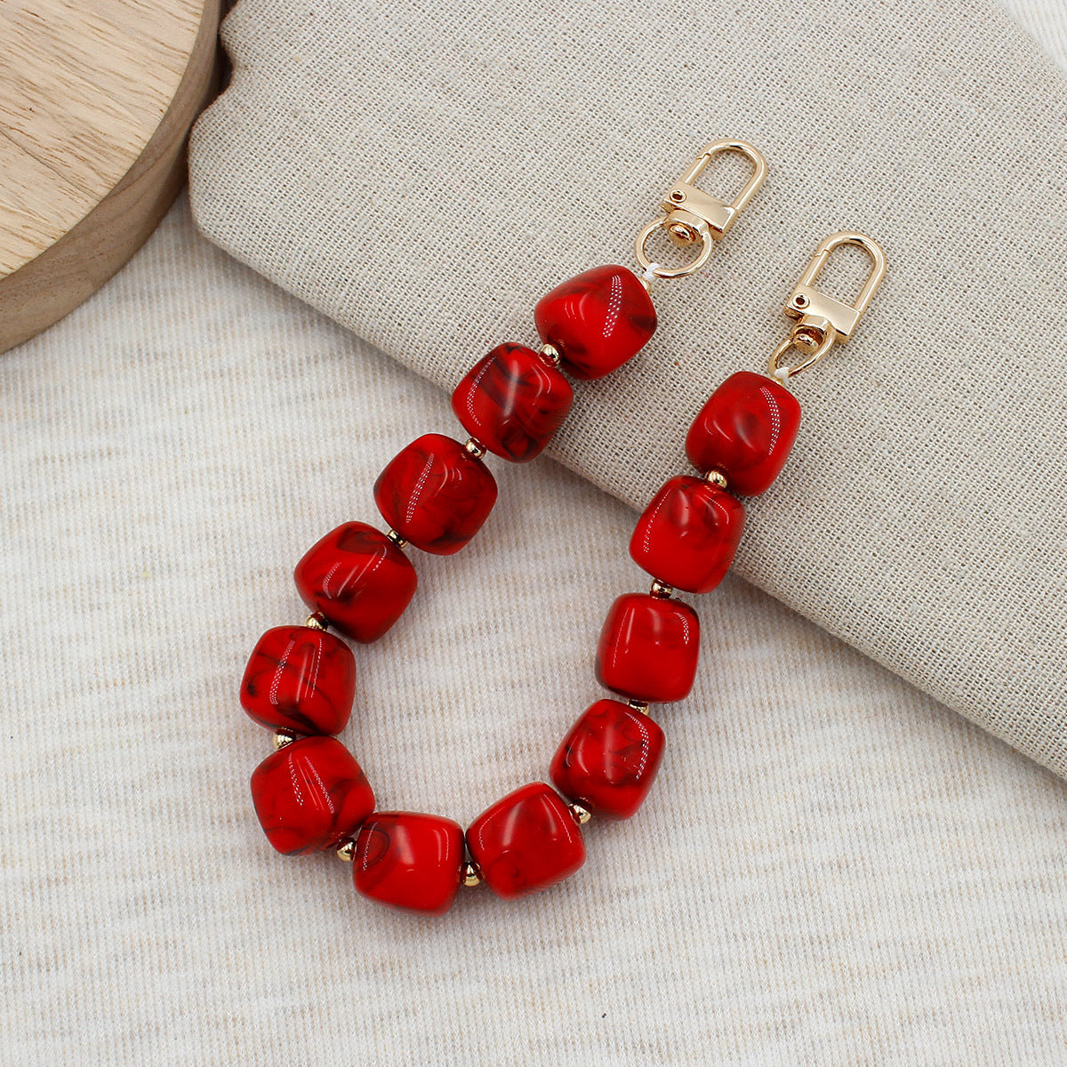Chunky Beaded Eyewear Chain Acalora
