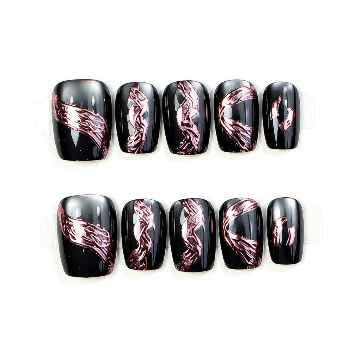 Premium Decorative Press-On Nail Set Acalora