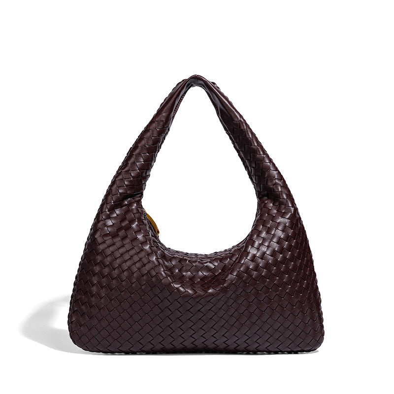 Woven Leather Hobo Bag Acalora