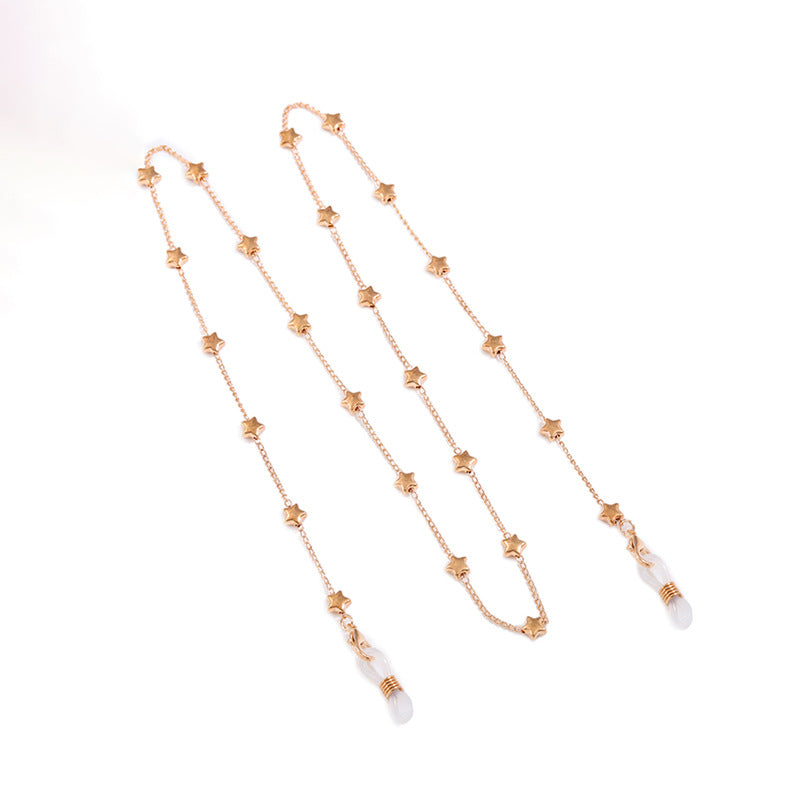 Star Charm Eyewear Chain Acalora