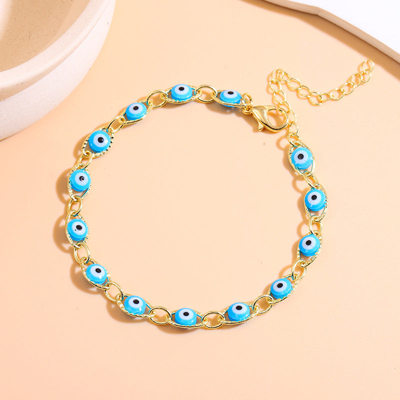 Evil Eye Charm Bracelet Acalora 1788164291