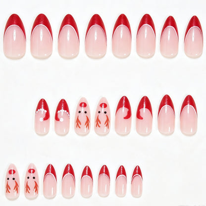Creative Holiday-Themed Nail Art Set Acalora