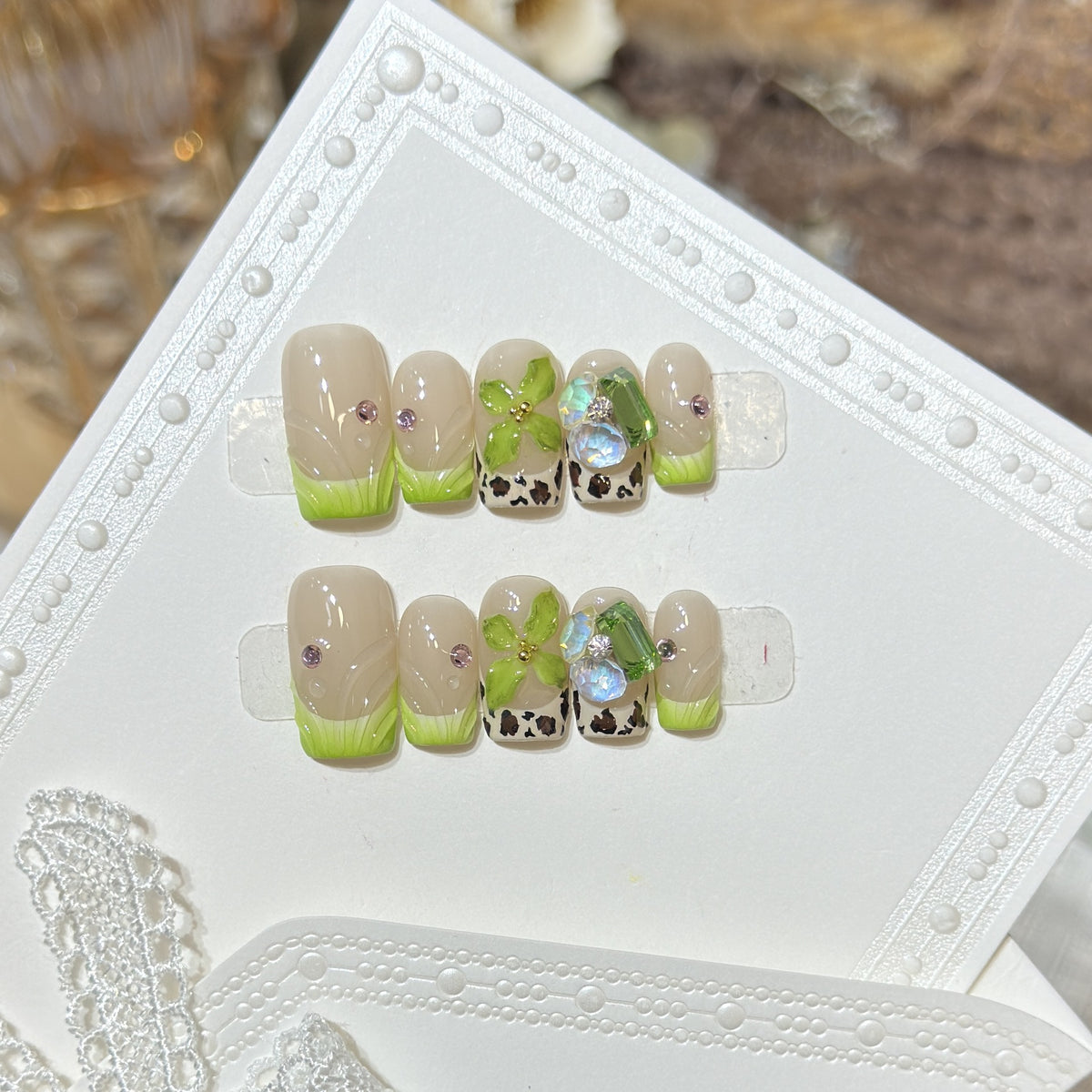 Reusable Press-On Nail Set Acalora
