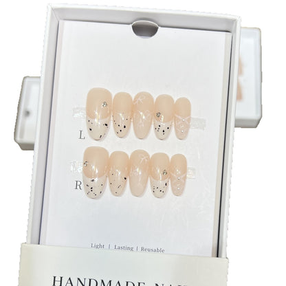 Handmade Decorative Press-On Nail Set Acalora