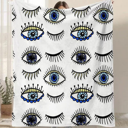 Artistic Patterned Throw Blanket