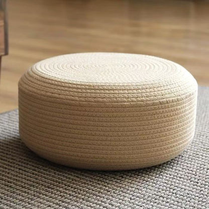Handcrafted seat pouf Acalora