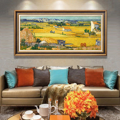 Scenic Mountain Landscape Canvas Art
