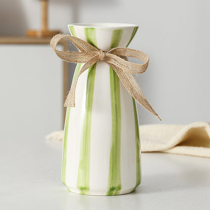 Elegant ceramic vase in vintage style Acalora