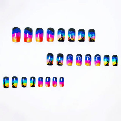Cosmic Fantasy Nail Art Acalora