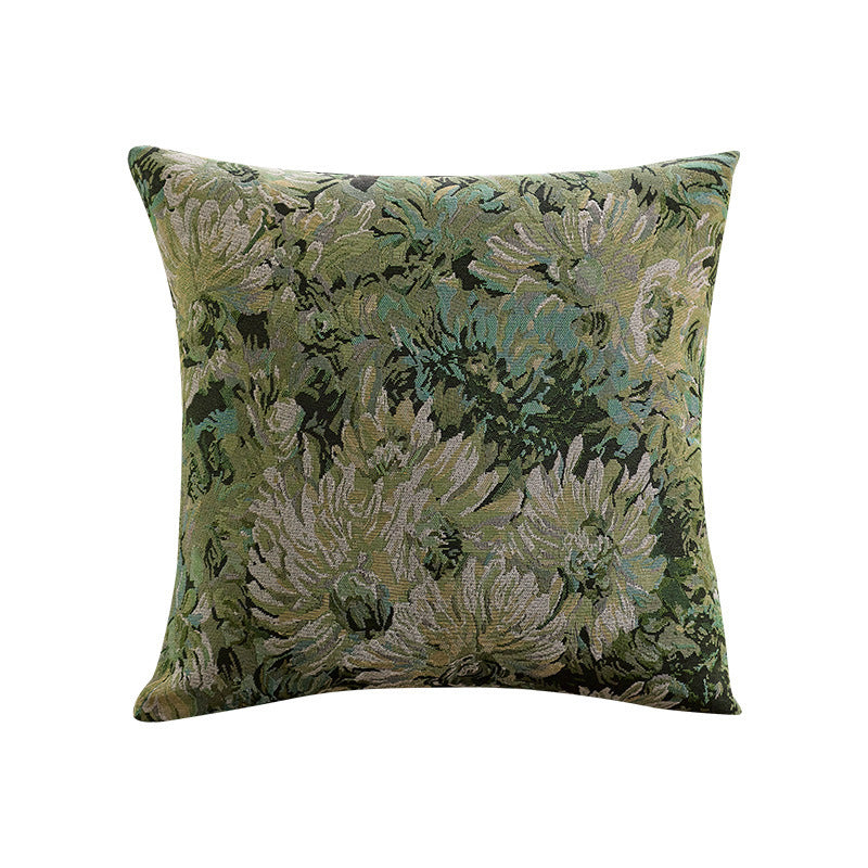 Decorative Floral Throw Pillow