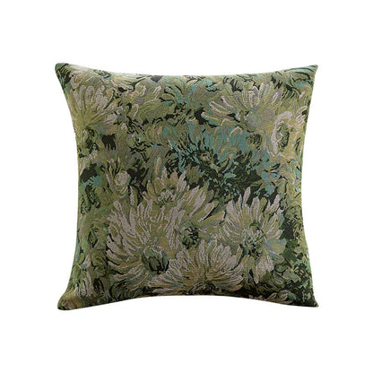 Decorative Floral Throw Pillow