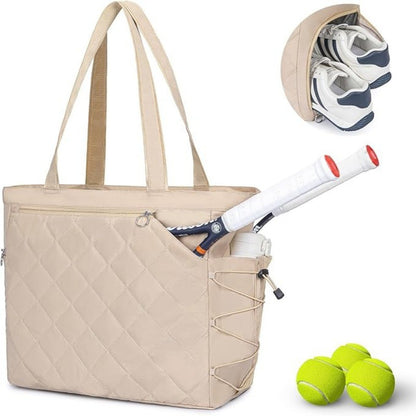Stylish Quilted Sports Tote Acalora