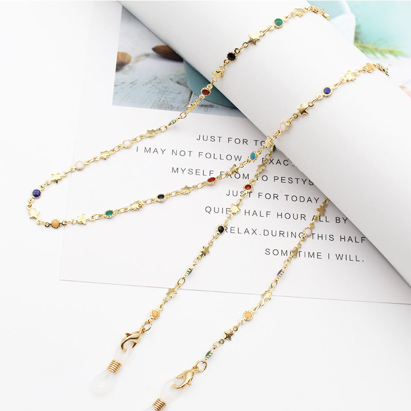 Colorful Beaded Eyewear Chain Acalora 1788159666