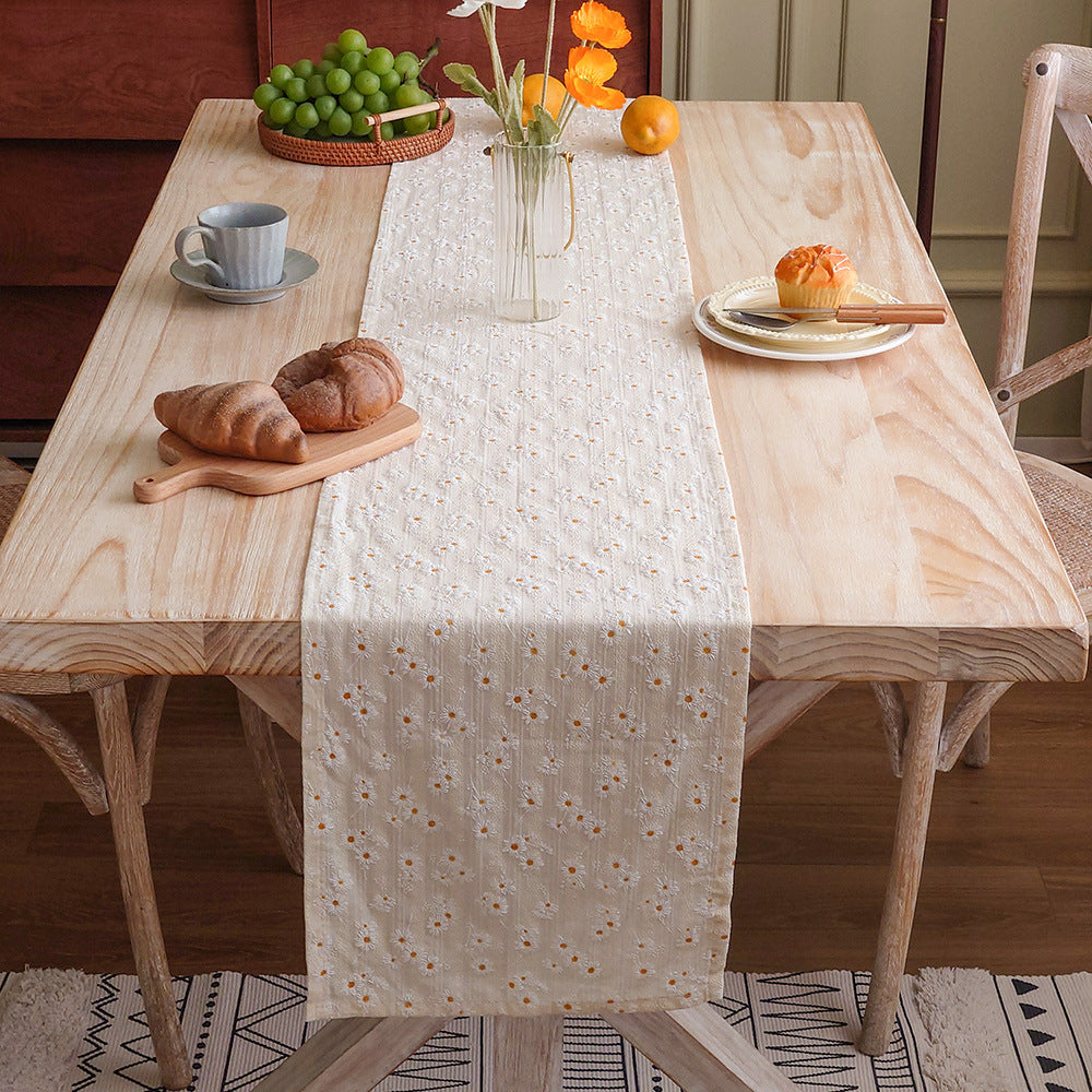 Decorative Floral Patterned Table Runner