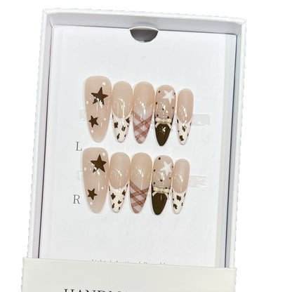 Artistic Press-On Nail Set Acalora