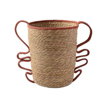 Handwoven Decorative Basket Made of Natural Materials Acalora