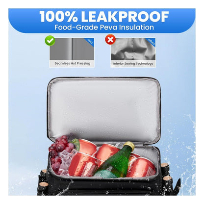 Insulated Multi-Compartment Cooler Backpack Acalora
