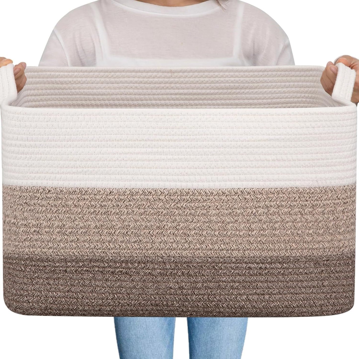 Women's Versatile Storage Basket with Sturdy Handles Skanto