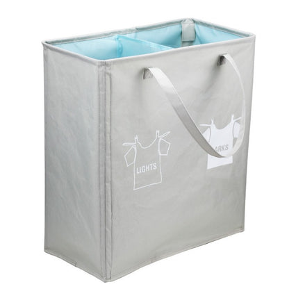 Laundry separator basket with handles and compartments Acalora