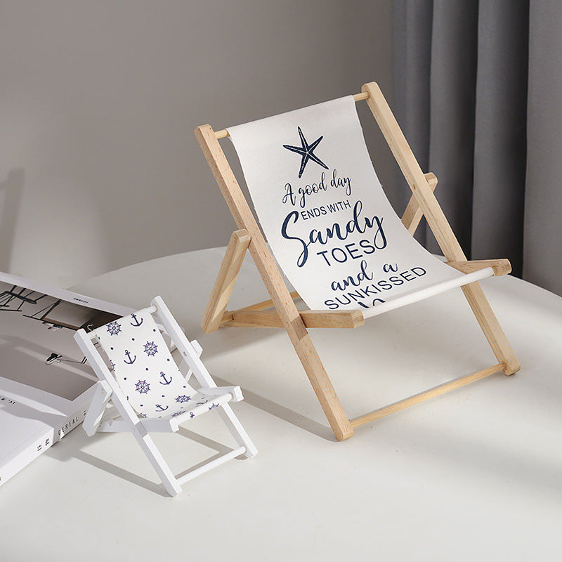 Decorative Beach Chair Accent