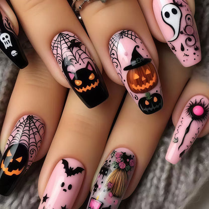 Creative and festive artificial nail set Acalora