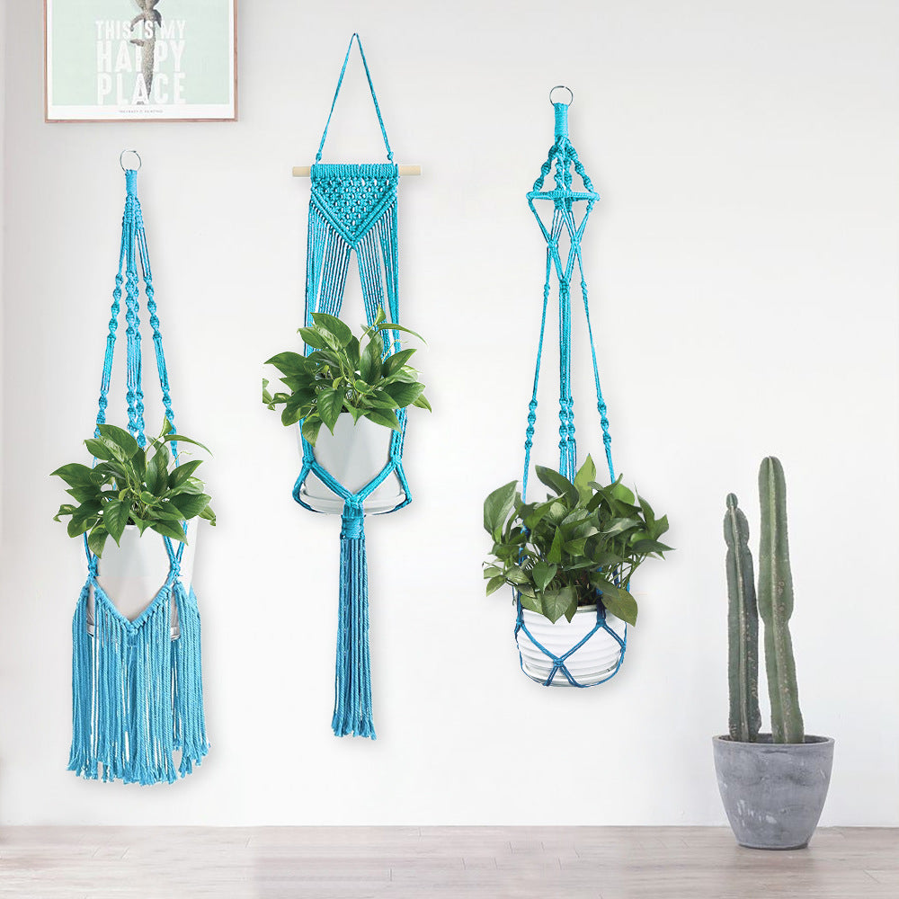 Macrame Plant Hanger Set Acalora