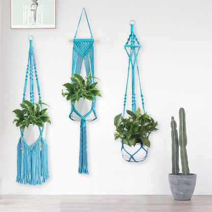 Macrame Plant Hanger Set Acalora