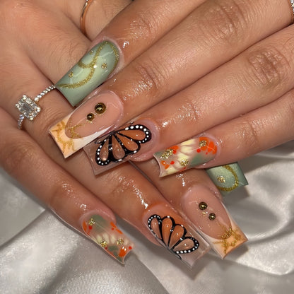 Artistic Acrylic Nail Design Acalora