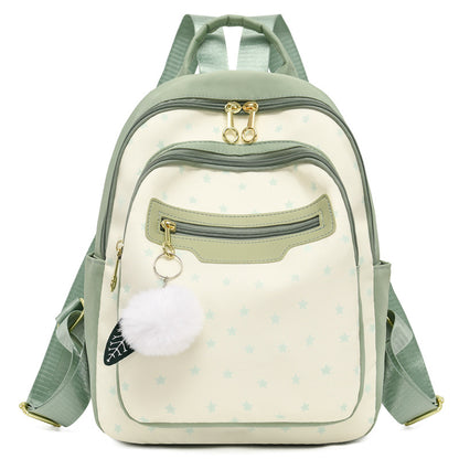 Chic Star Patterned Backpack Acalora