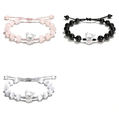 Adjustable Cute Dog Charm Bracelet Acalora