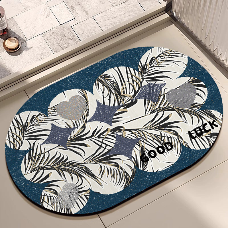 Decorative Motivational Bath Mat Acalora