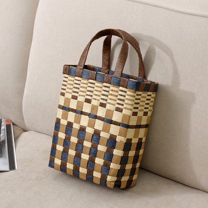 Handwoven shopping basket Acalora