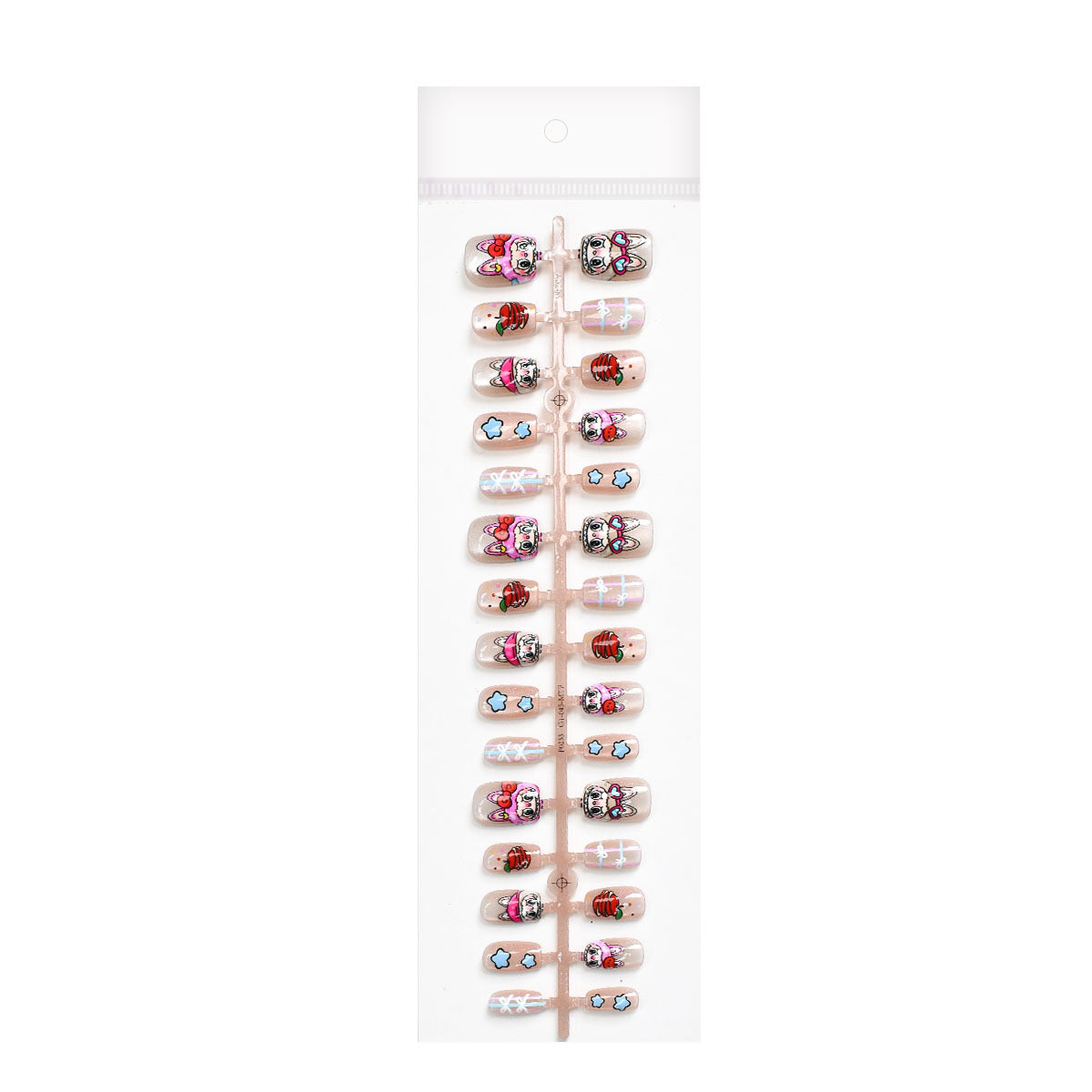 Playful Character Press-On Nail Set Acalora