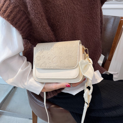Stylish Quilted Crossbody Bag Acalora