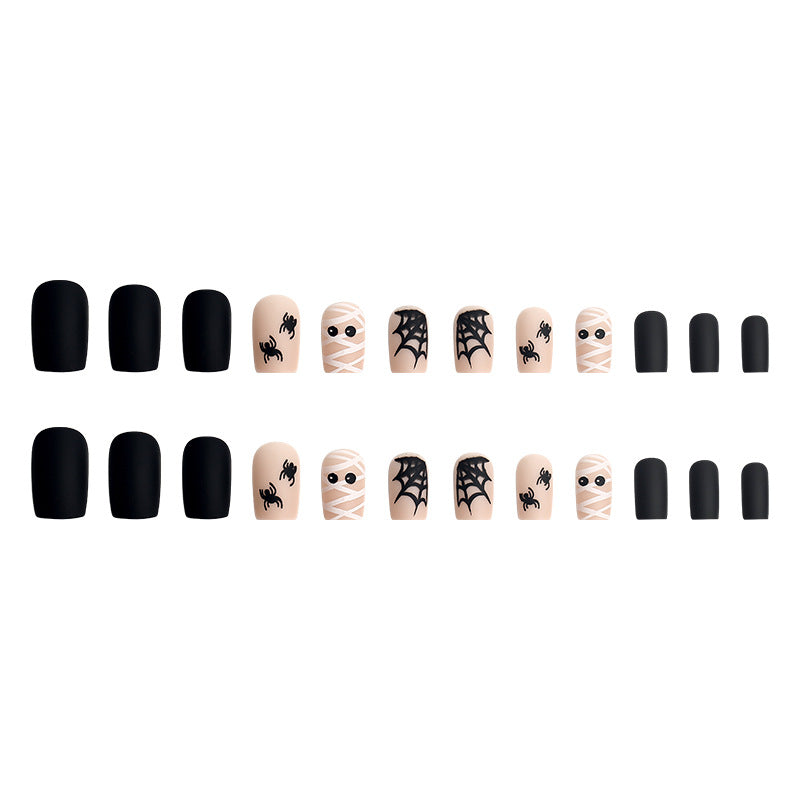 Artificial nail set with unique patterns Acalora