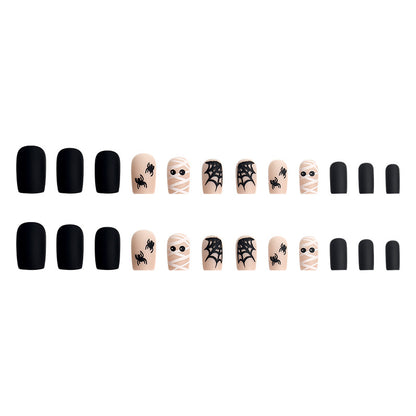 Artificial nail set with unique patterns Acalora