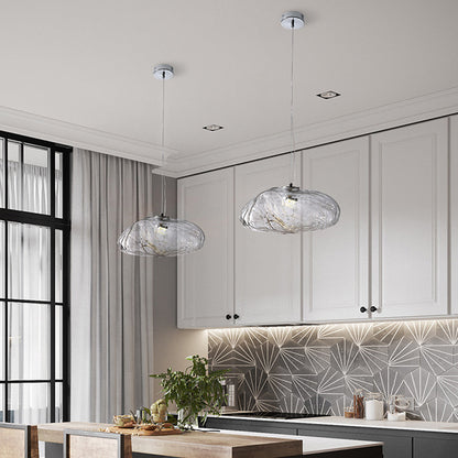 Stylish Glass Cloud Shape Pendant Light Indoor Fixture Decorative Light | Kalsten