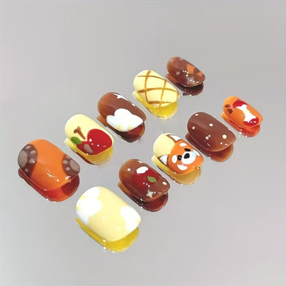 Whimsical Animal-Themed Nail Art Acalora