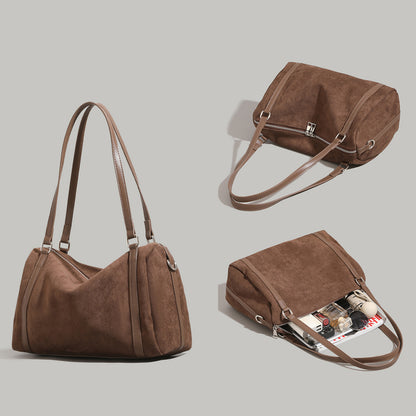 Soft Suede Shoulder Bag Acalora
