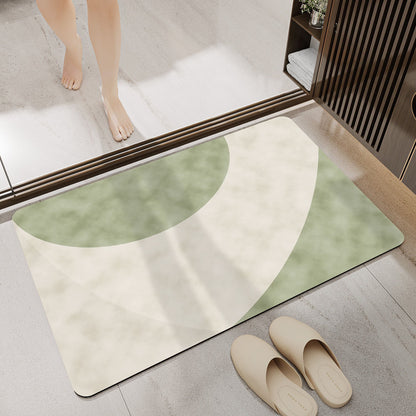Abstract Modern Bath Mat Acalora