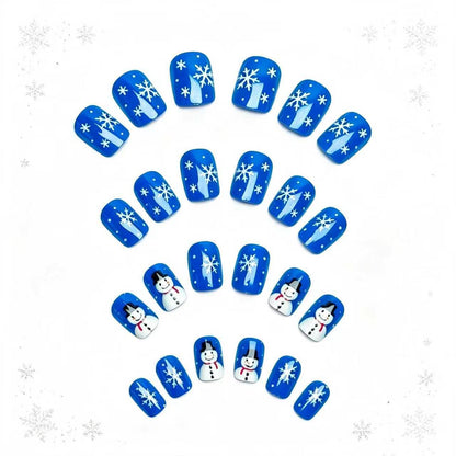 Festive Winter-Themed Nail Art Acalora 1788155497