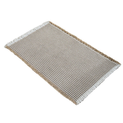 Textured Bathroom Rug
