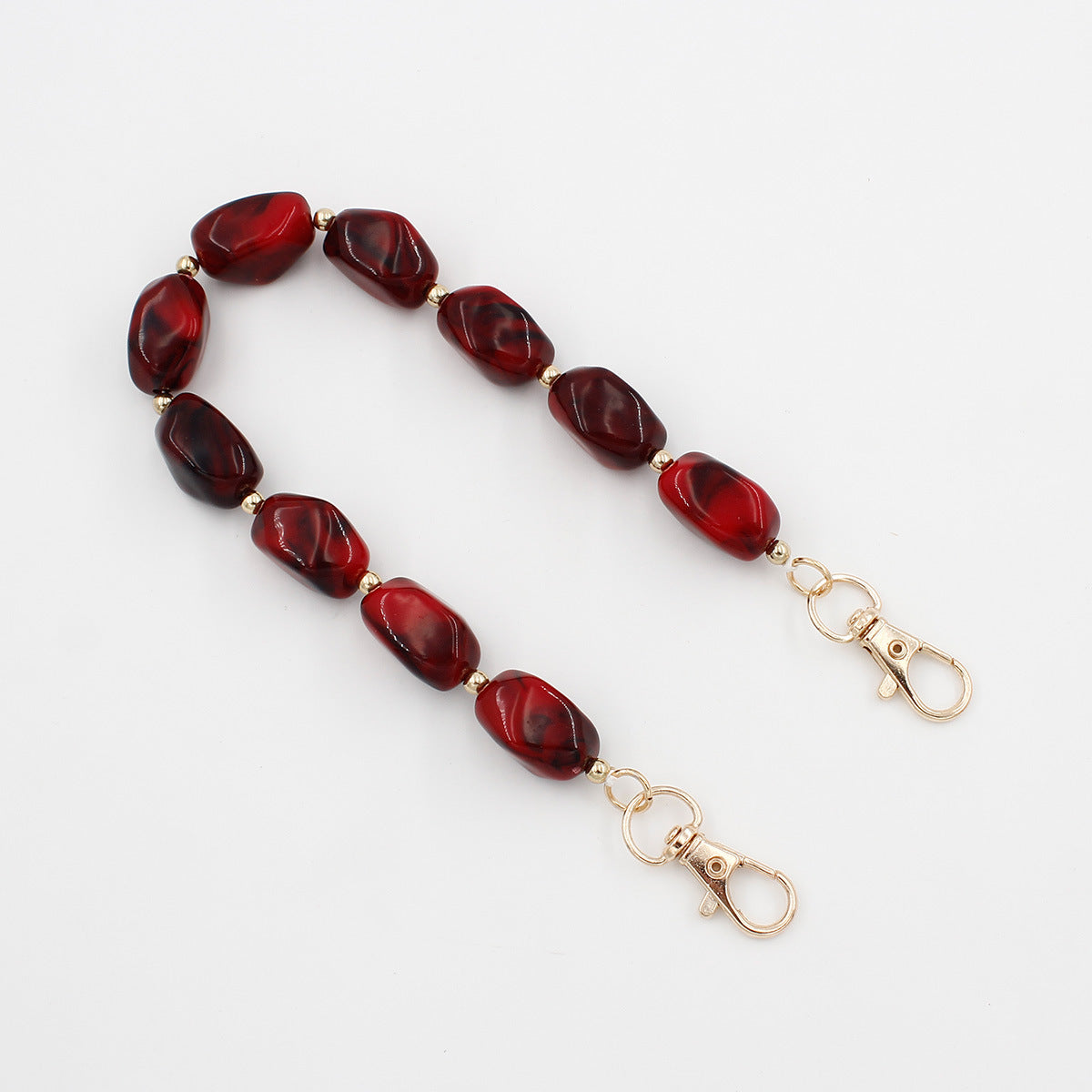Elegant Beaded Eyewear Chain Acalora