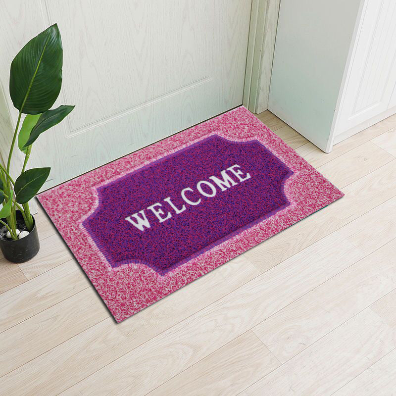 Decorative Heart-Themed Door Mat