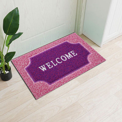 Decorative Heart-Themed Door Mat